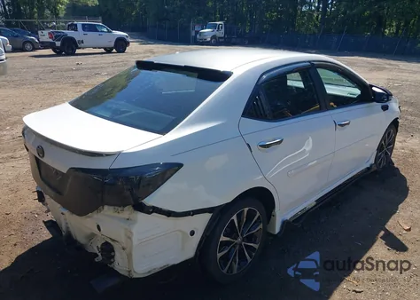 2017 Toyota Corolla Se from USA, damaged, VIN 2T1BURHE6HC825477